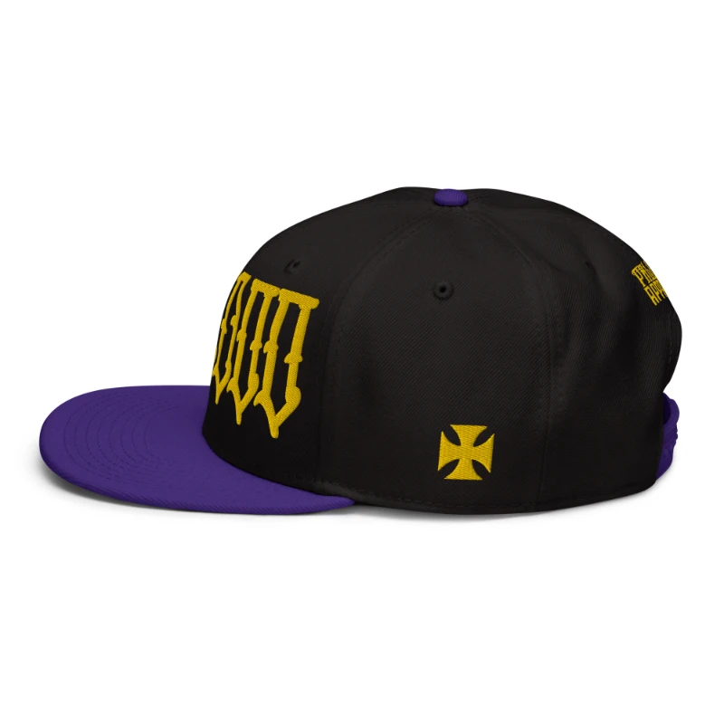 snapback-purple-black-black-left-side-67291a7201b87 Voodoo Purple and Gold Mix Snapback Hat