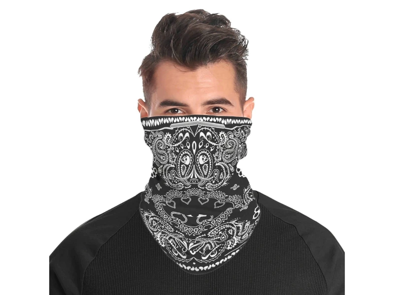 Skulls Brass Knuckles pattern Unisex Neck Gaiter