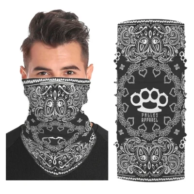 Skulls Brass Knuckles pattern Unisex Neck Gaiter