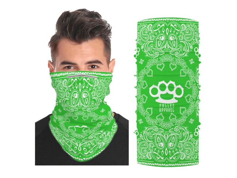 Skulls Brass Knuckles pattern Unisex Neck Gaiter