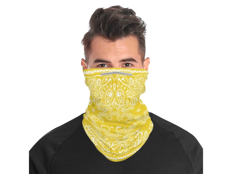 Skulls Brass Knuckles pattern Unisex Neck Gaiter