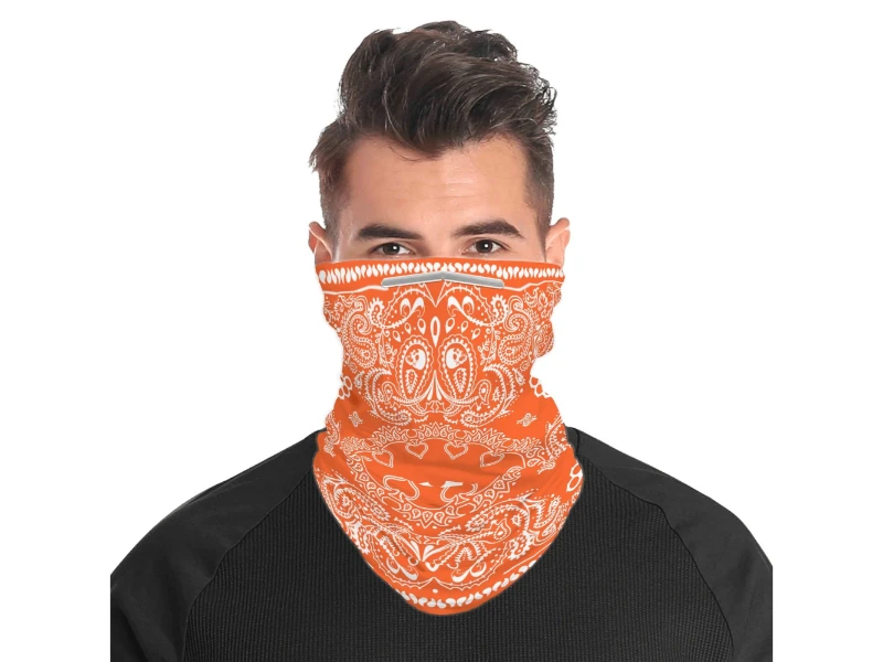 Skulls Brass Knuckles pattern Unisex Neck Gaiter