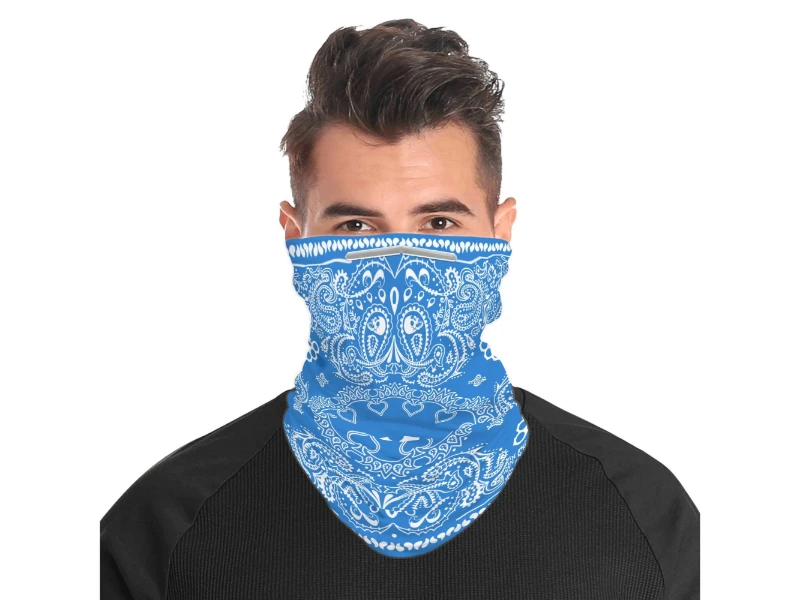 Skulls Brass Knuckles pattern Unisex Neck Gaiter