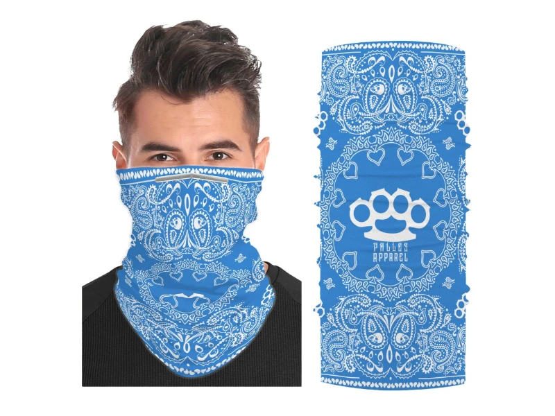 Skulls Brass Knuckles pattern Unisex Neck Gaiter