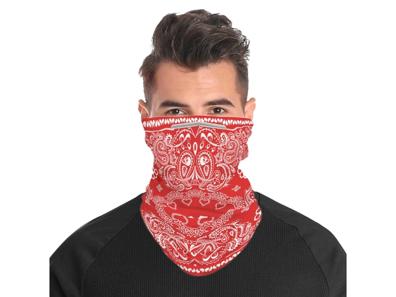 Skulls Brass Knuckles pattern Unisex Neck Gaiter