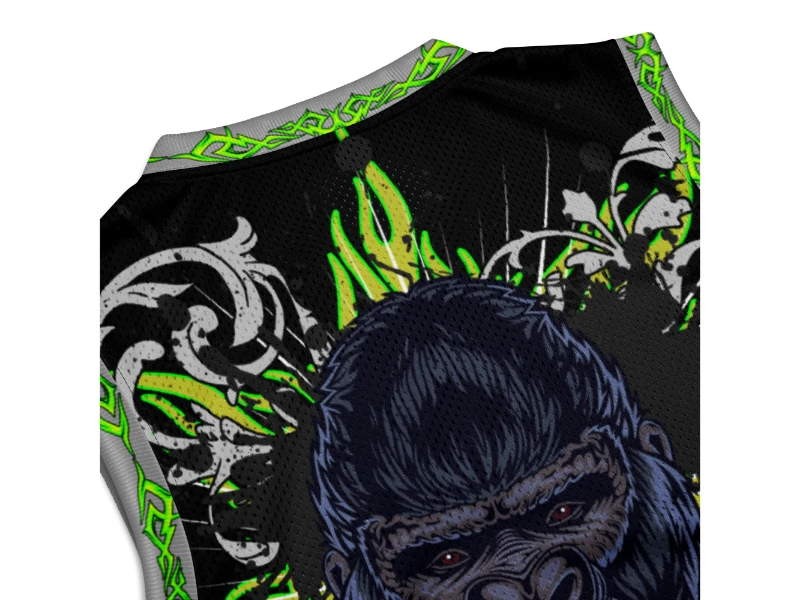 Gorilla Head Men's Basketball Jersey