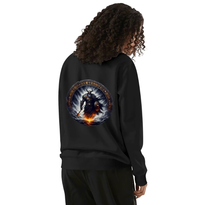 TYR Front & Back Unisex Cotton Sweatshirt