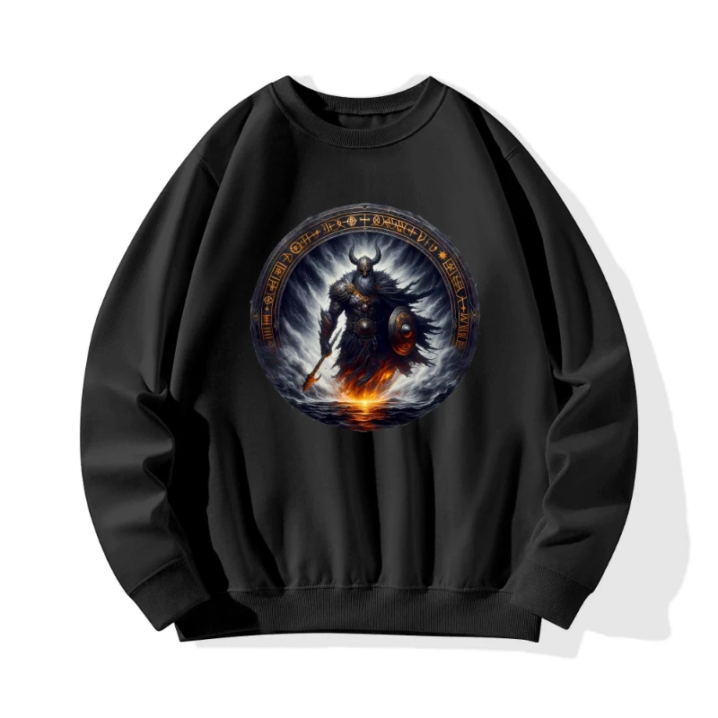 TYR Front & Back Unisex Cotton Sweatshirt