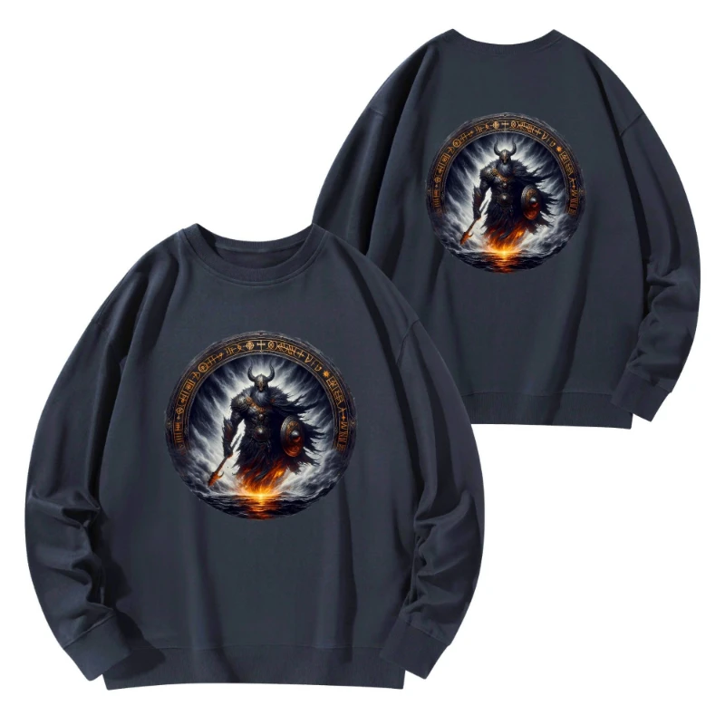 TYR Front & Back Unisex Cotton Sweatshirt