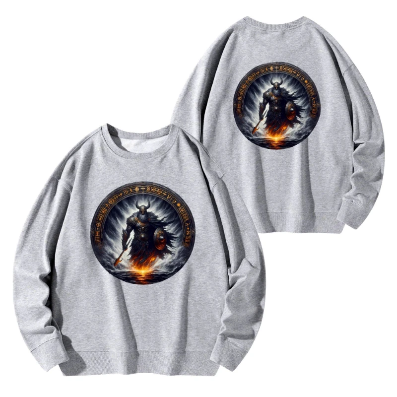 TYR Front & Back Unisex Cotton Sweatshirt