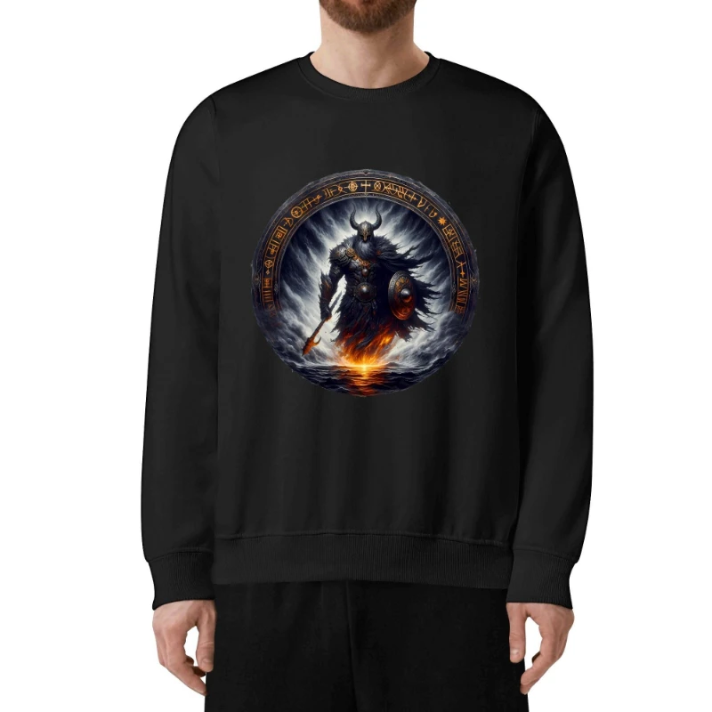 TYR Front & Back Unisex Cotton Sweatshirt