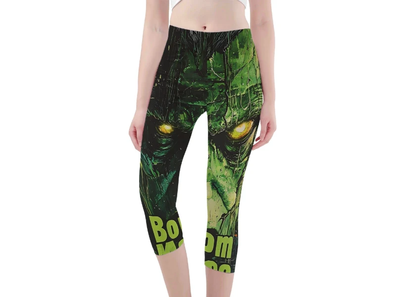 Born from Madness Womens Workout Capris Yoga Pants