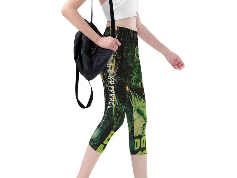 Born from Madness Womens Workout Capris Yoga Pants