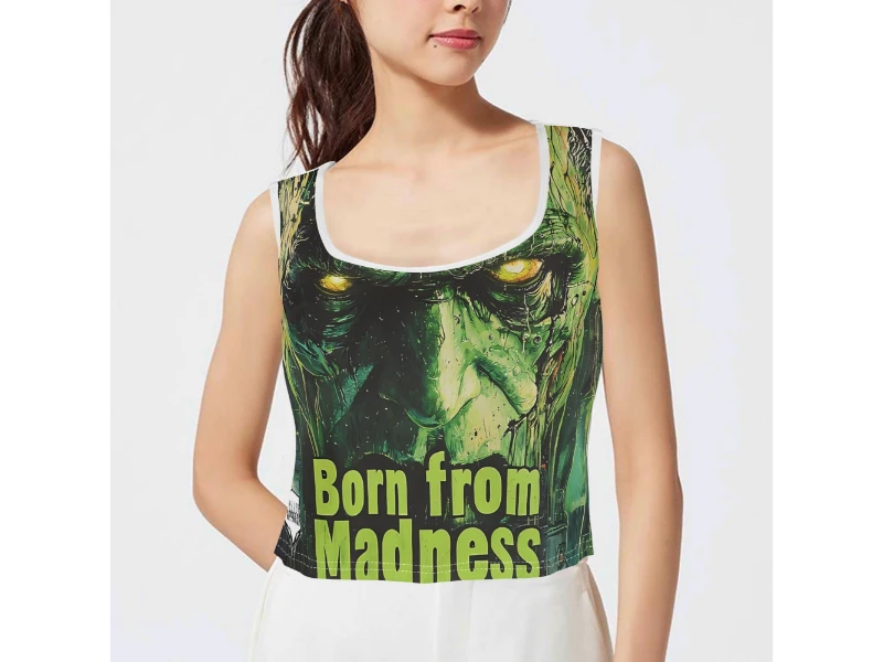 Born from Madness Women’s Workout Crop Tank Tops Born from Madness Women’s Workout Crop Tank Tops