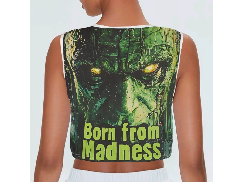 Born from Madness Women’s Workout Crop Tank Tops Born from Madness Women’s Workout Crop Tank Tops