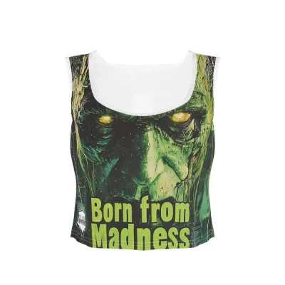 Born from Madness Women’s Workout Crop Tank Tops