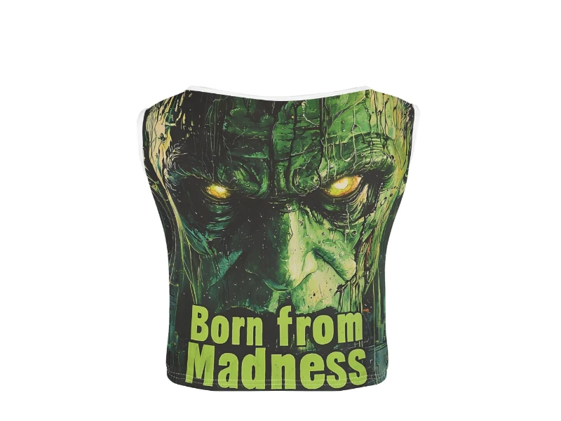 Born from Madness Women’s Workout Crop Tank Tops Born from Madness Women’s Workout Crop Tank Tops