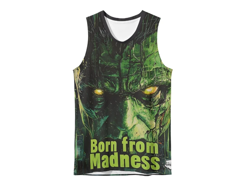 1745752548-1-NmZc9KTurx Born from Madness Mens Loose Fit Sleeveless Muscle T-Shirt