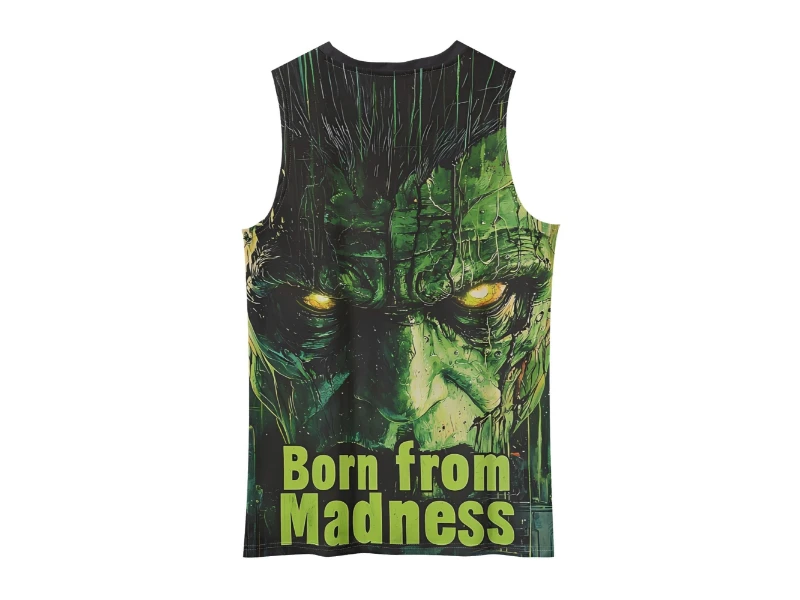 1745752548-2-NmZc9KTurx Born from Madness Mens Loose Fit Sleeveless Muscle T-Shirt