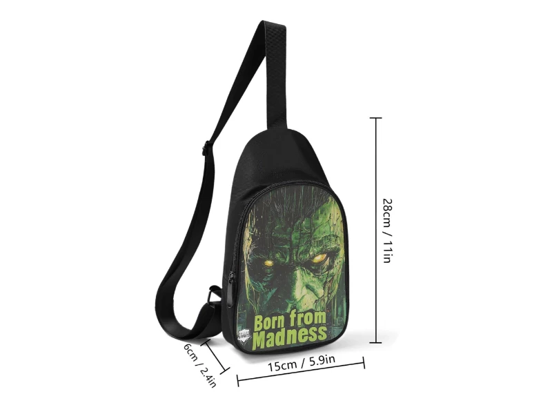 Born from Madness Chest Bag Born from Madness Chest Bag