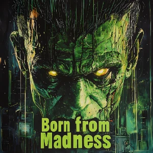 Born from Madness iPhone 15 Phone Case
