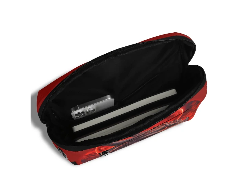 Blood Moon Dragon PU City Pack Laptop Shoulder Bag