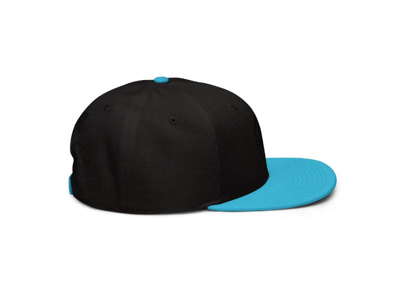 Pentagram 3D Black Edition Snapback Hat