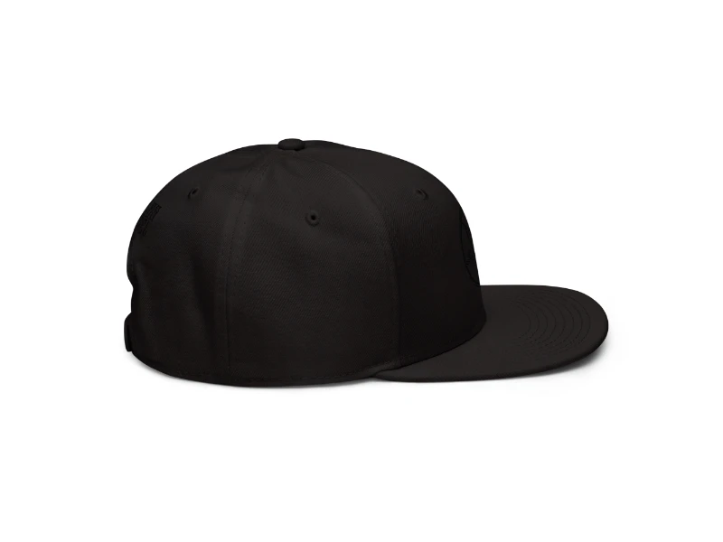 Pentagram 3D Black Edition Snapback Hat