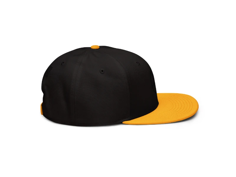 Pentagram 3D Black Edition Snapback Hat